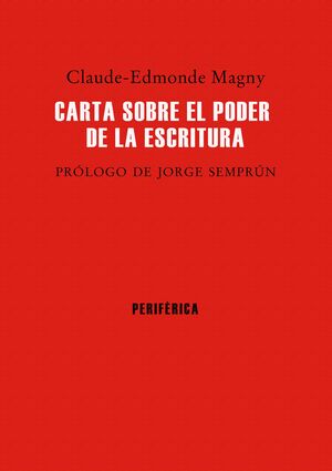 CARTA SOBRE EL PODER DE LA ESCRITURA