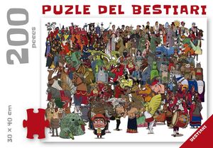 EL PUZLE DEL BESTIARI 200 PECES