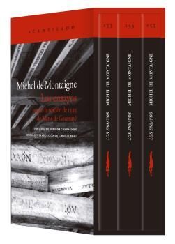 ESTUCHE LOS ENSAYOS DE MONTAIGNE