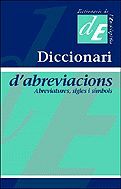 DICCIONARI D'ABREVIACIONS